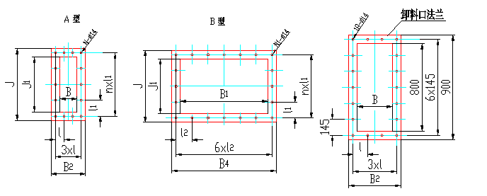 MS32-- MS40型埋刮板輸送機裝配形式(左裝)